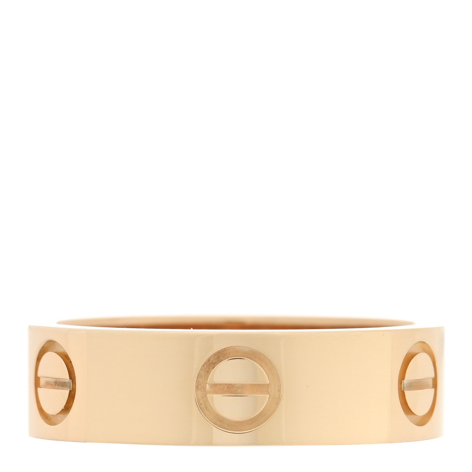Cartier 18K Yellow Gold 5.5mm LOVE Ring 55 7.25 3 of 5