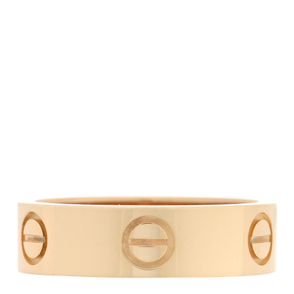 Cartier 18K Yellow Gold 5.5mm LOVE Ring 55 7.25 3 of 5