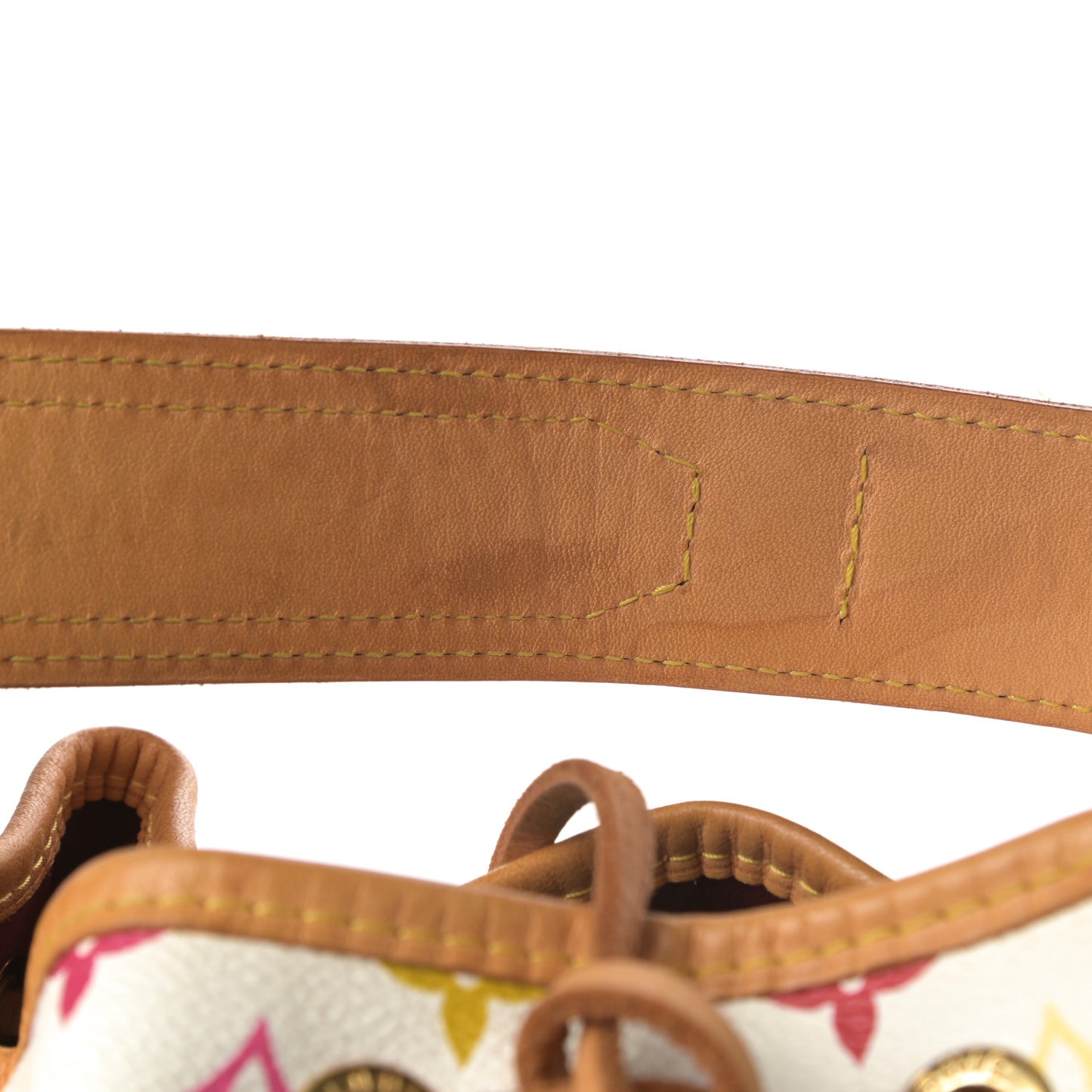 Monogram Multicolor Petit Noe White
