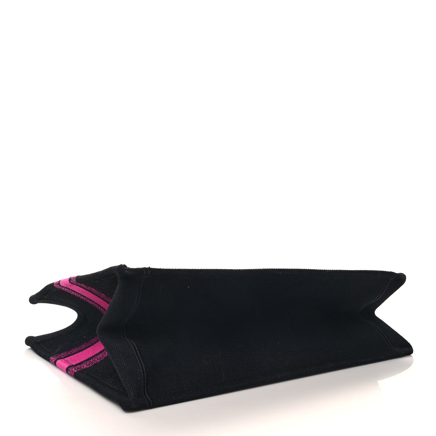 Canvas Embroidered Large Miss Dior Graffiti Book Tote Fuchsia Purple