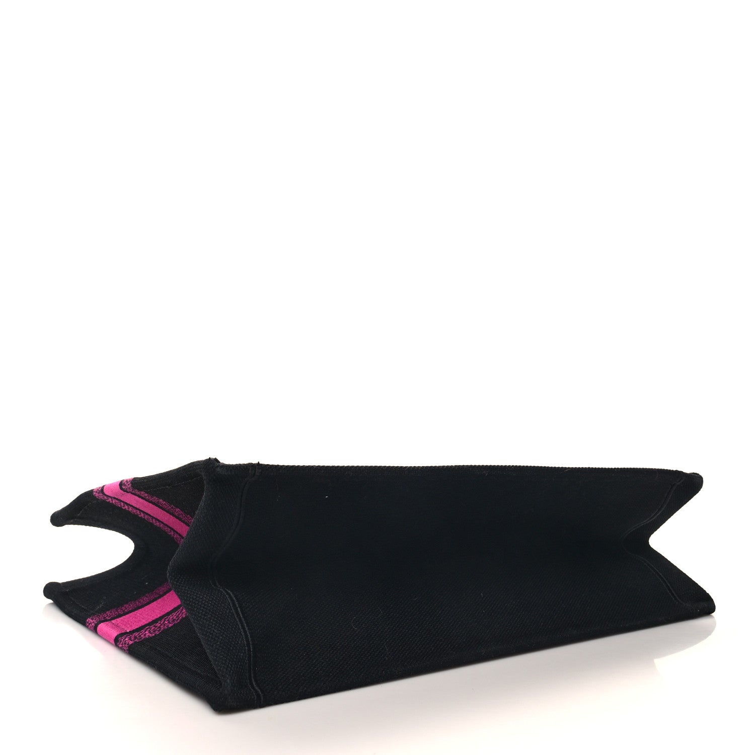 Christian Dior Canvas Embroidered Large Miss Dior Graffiti Book Tote Fuchsia Purple 4 of 12