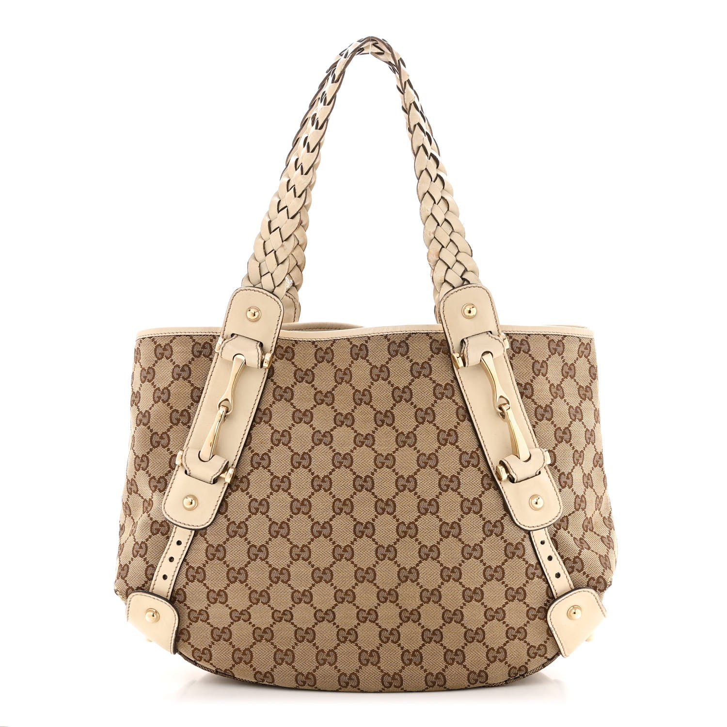 Gucci Monogram Small Pelham Shoulder Bag Off White 1 of 15