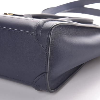 Celine Smooth Calfskin Nano Luggage Ink 13 of 13