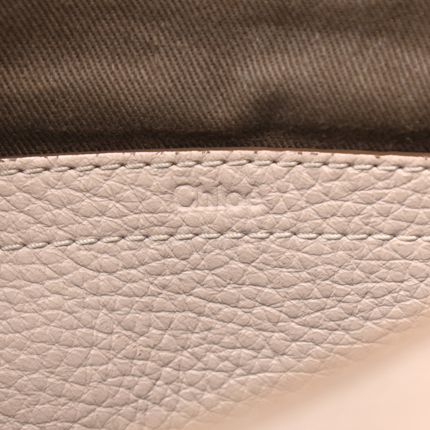Chloe Calfskin Medium Marcie Round Crossbody Bag Blush Nude 5 of 10