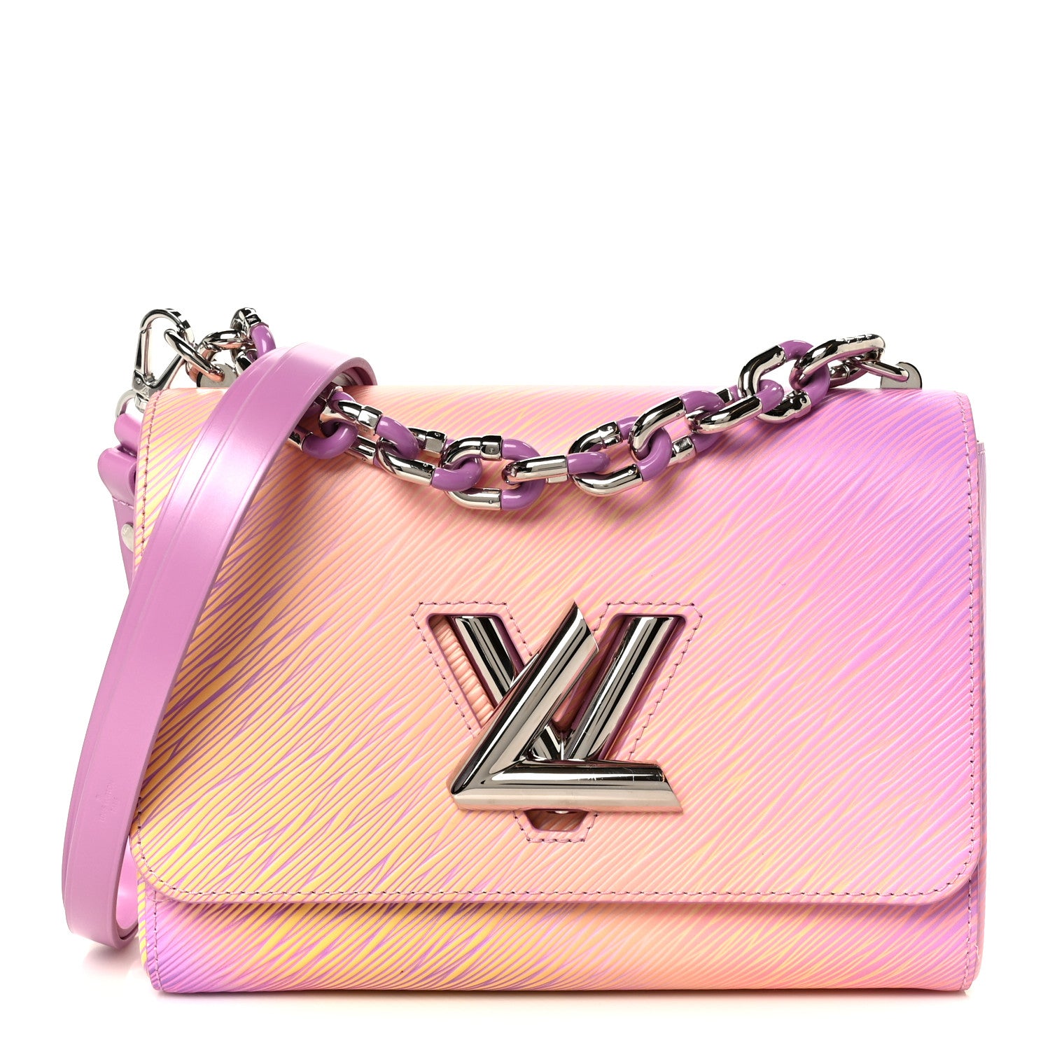 Louis Vuitton Epi Twist Shoulder Bag MM Gradient Orange 1 of 10