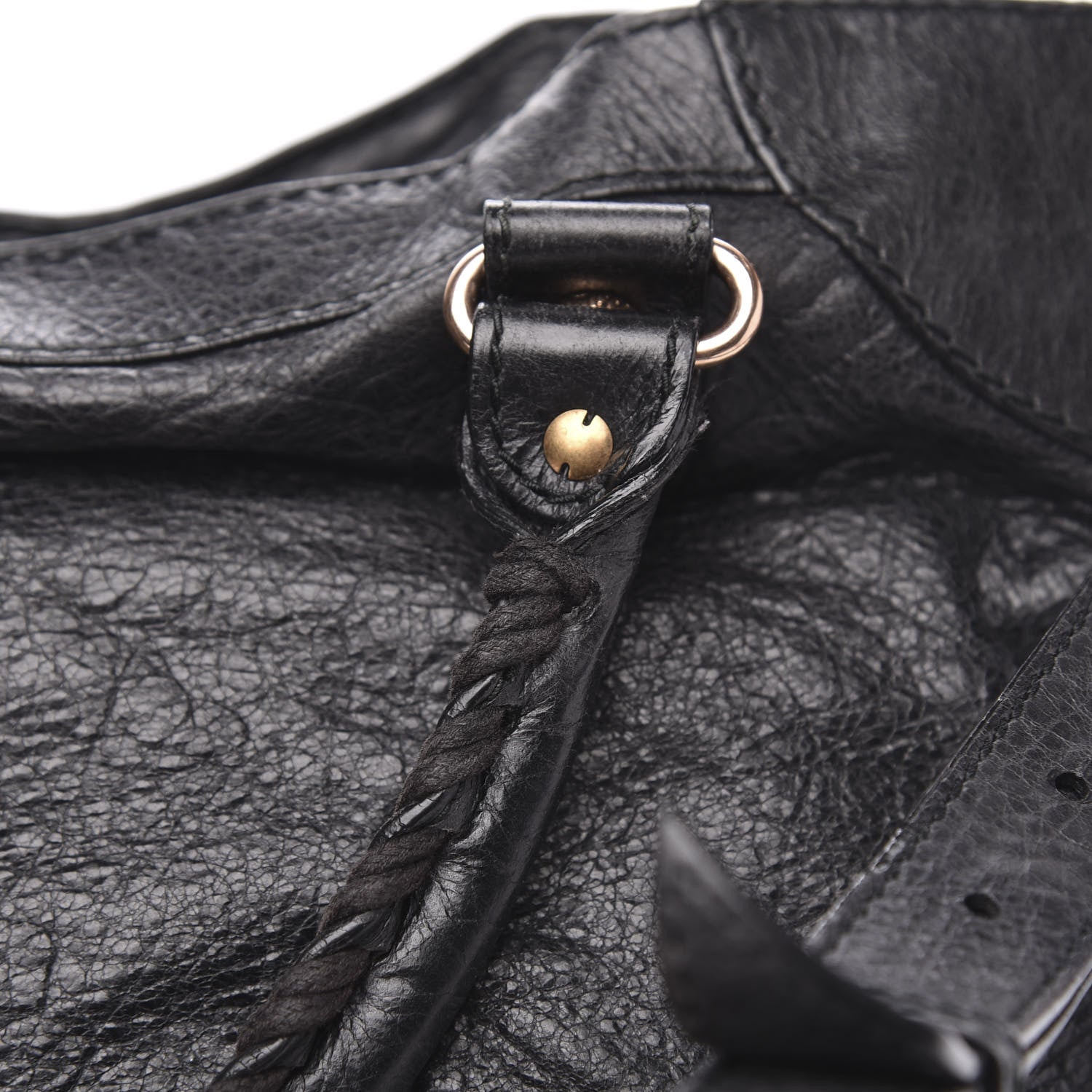 Balenciaga Agneau Giant 12 Rose Gold Hardware Velo Black 9 of 17