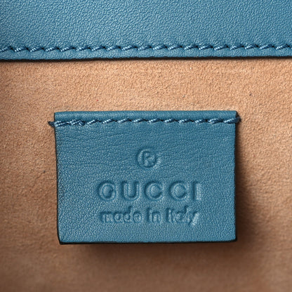 Gucci Snakeskin Blind For Love Embroidered Small Dionysus Shoulder Bag Ultramarine Multicolor 6 of 10