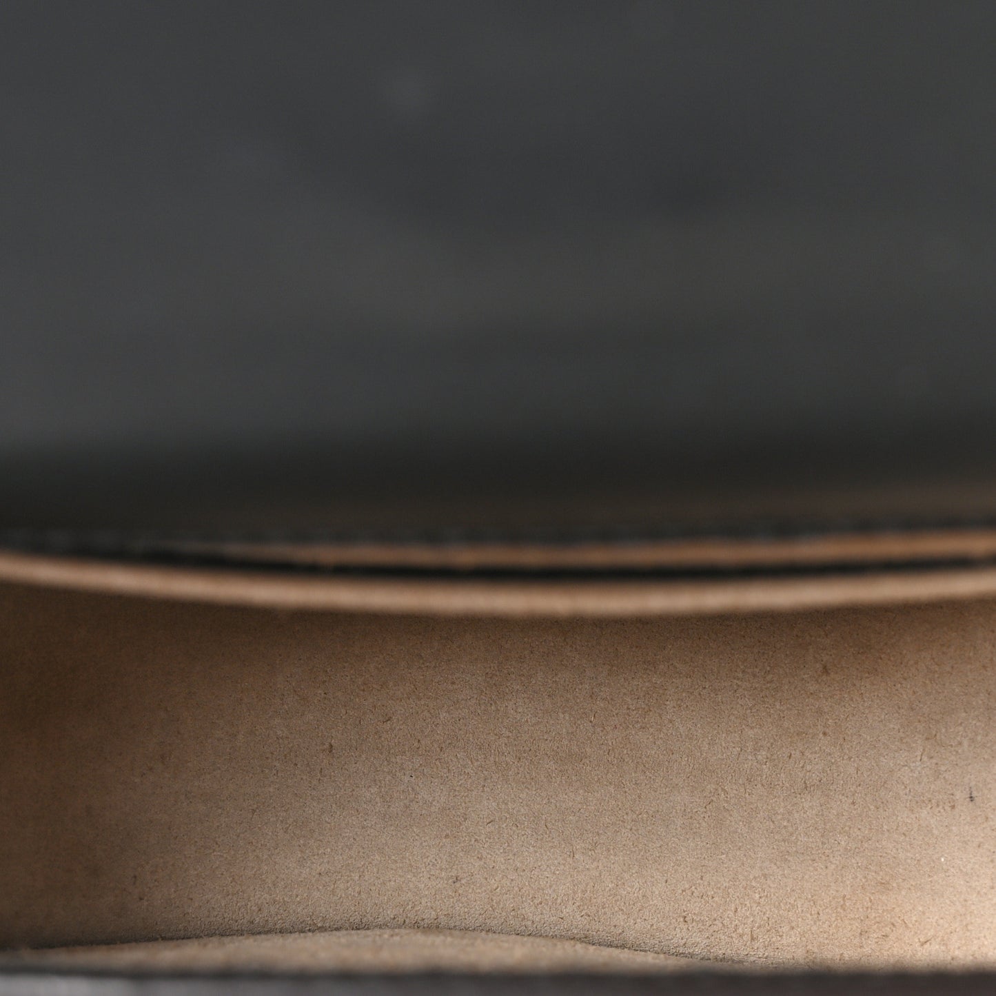 Calfskin Suede Small Nile Bracelet Bag Black