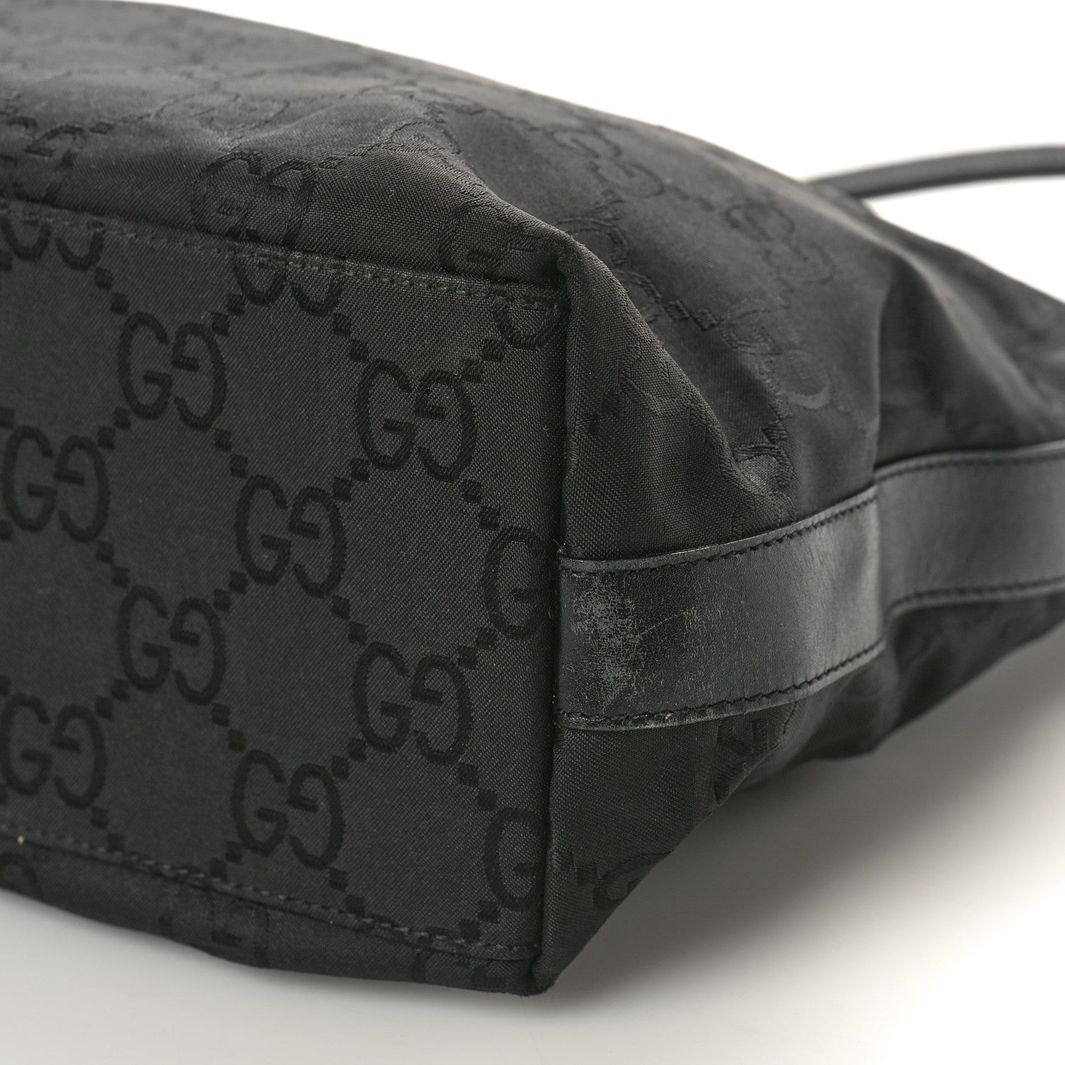 Gucci Monogram GG Clasp Hobo Black 10 of 14