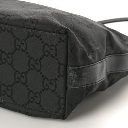 Gucci Monogram GG Clasp Hobo Black 10 of 14