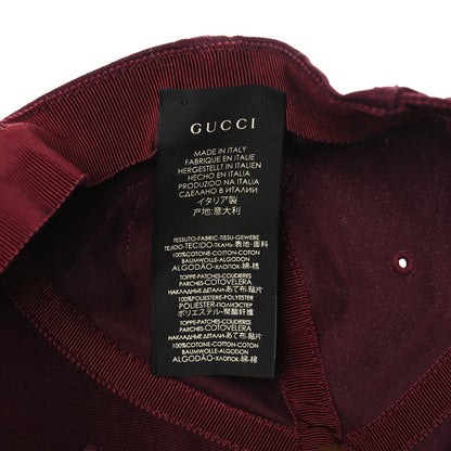 Gucci X MLB Cotton NY Yankees Baseball Hat 57-61 Lacquer 5 of 8