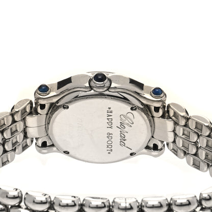 Chopard Stainless Steel 5 Diamond 26mm Happy Sport Quartz Watch 4 of 5