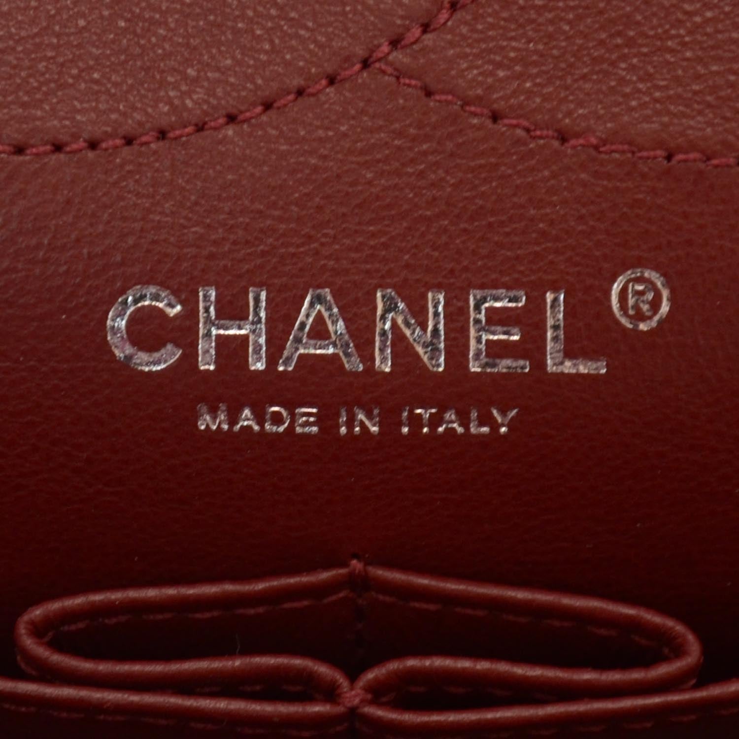 Chanel Aged Calfskin Quilted 2.55 Reissue 227 Flap Red 5 of 9