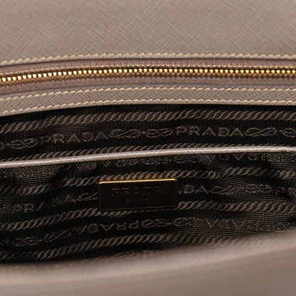 Prada Saffiano Large Galleria Double Zip Tote Argilla 5 of 8