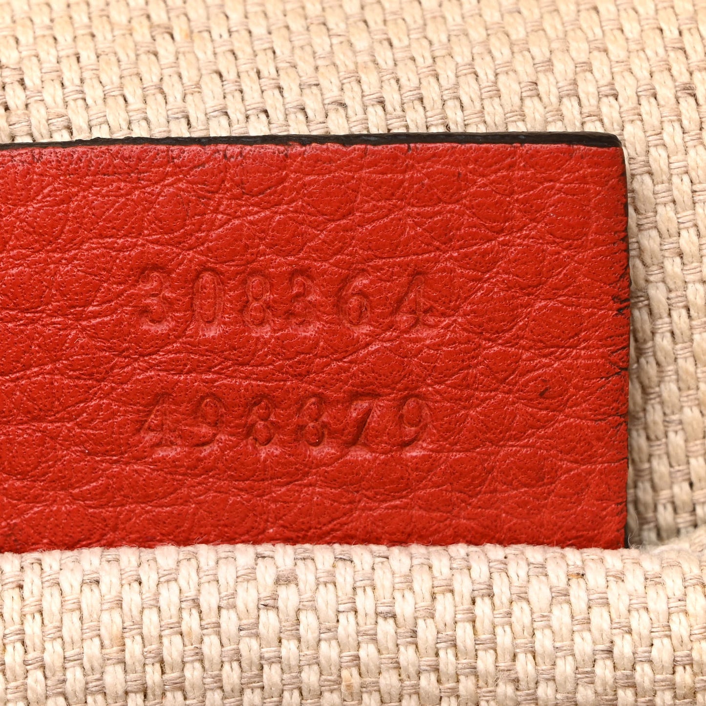 Pebbled Calfskin Small Soho Disco Bag Tabasco Red