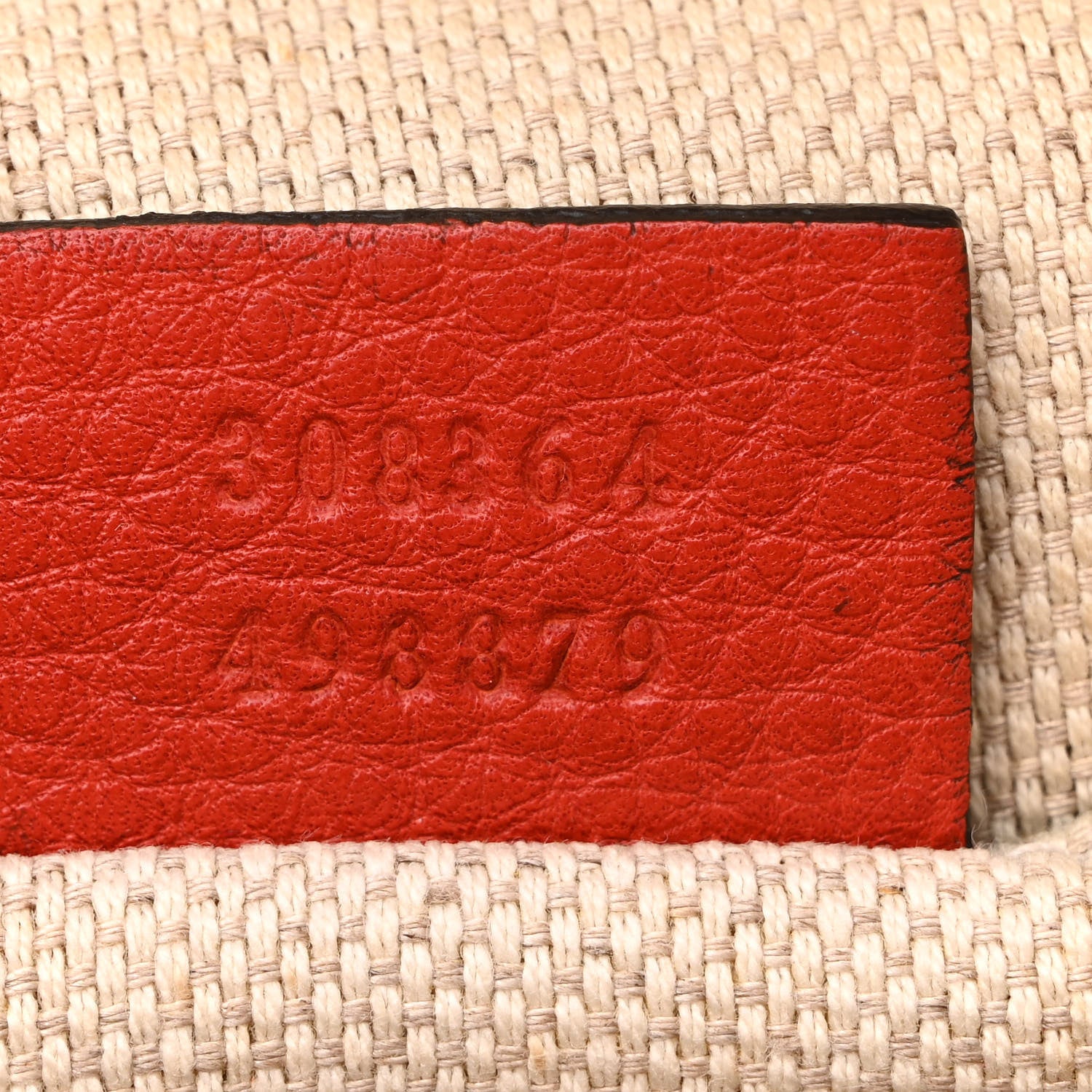 Gucci Pebbled Calfskin Small Soho Disco Bag Tabasco Red 7 of 18