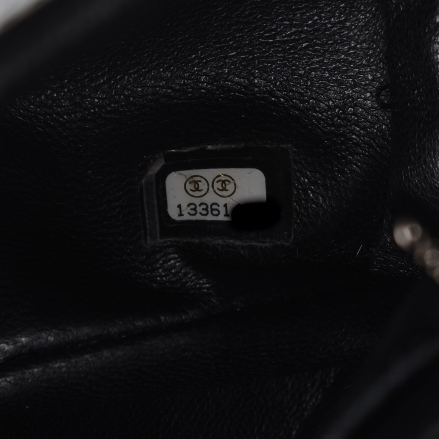 Patent Quilted Maxi Single Flap Black