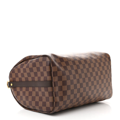 Louis Vuitton Damier Ebene Speedy Bandouliere 35 4 of 10