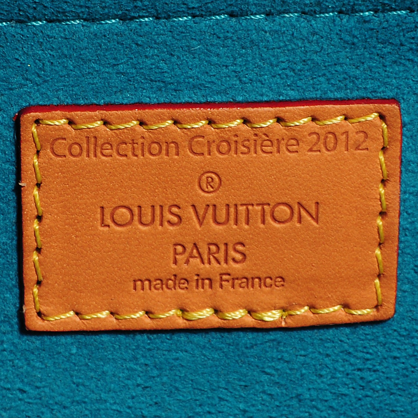 Monogram SC Flore Saumur Teal