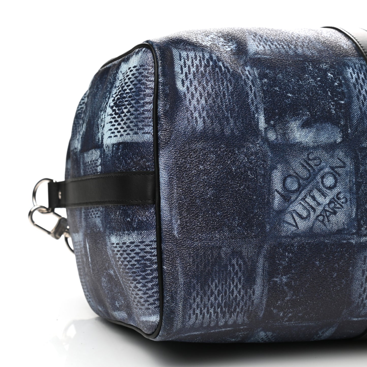 Damier Salt Keepall Bandouliere 50 Ocean Blue