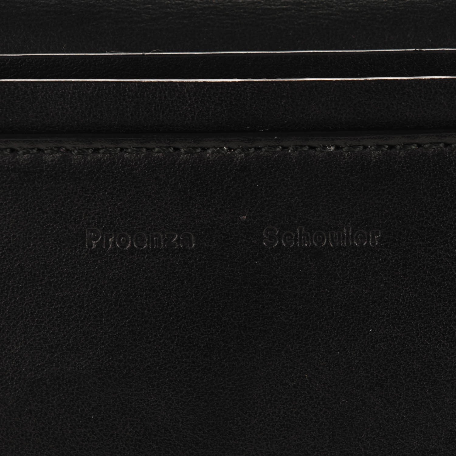 Proenza Schouler Calfskin Small Hava Top Handle Bag Black 8 of 8