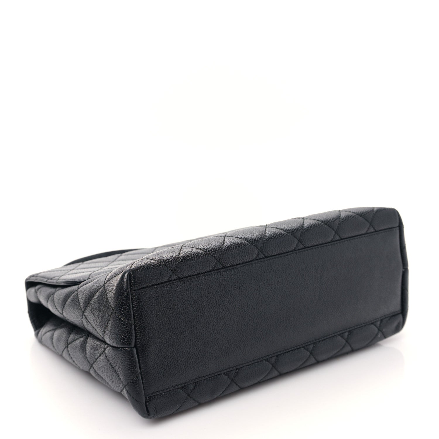 Chanel Caviar Quilted Jumbo Kelly Flap Black 4 of 10