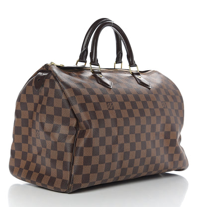 Louis Vuitton Damier Ebene Speedy 35 2 of 13