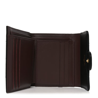 Chanel Caviar Quilted Compact Flap Wallet Black 5 of 9