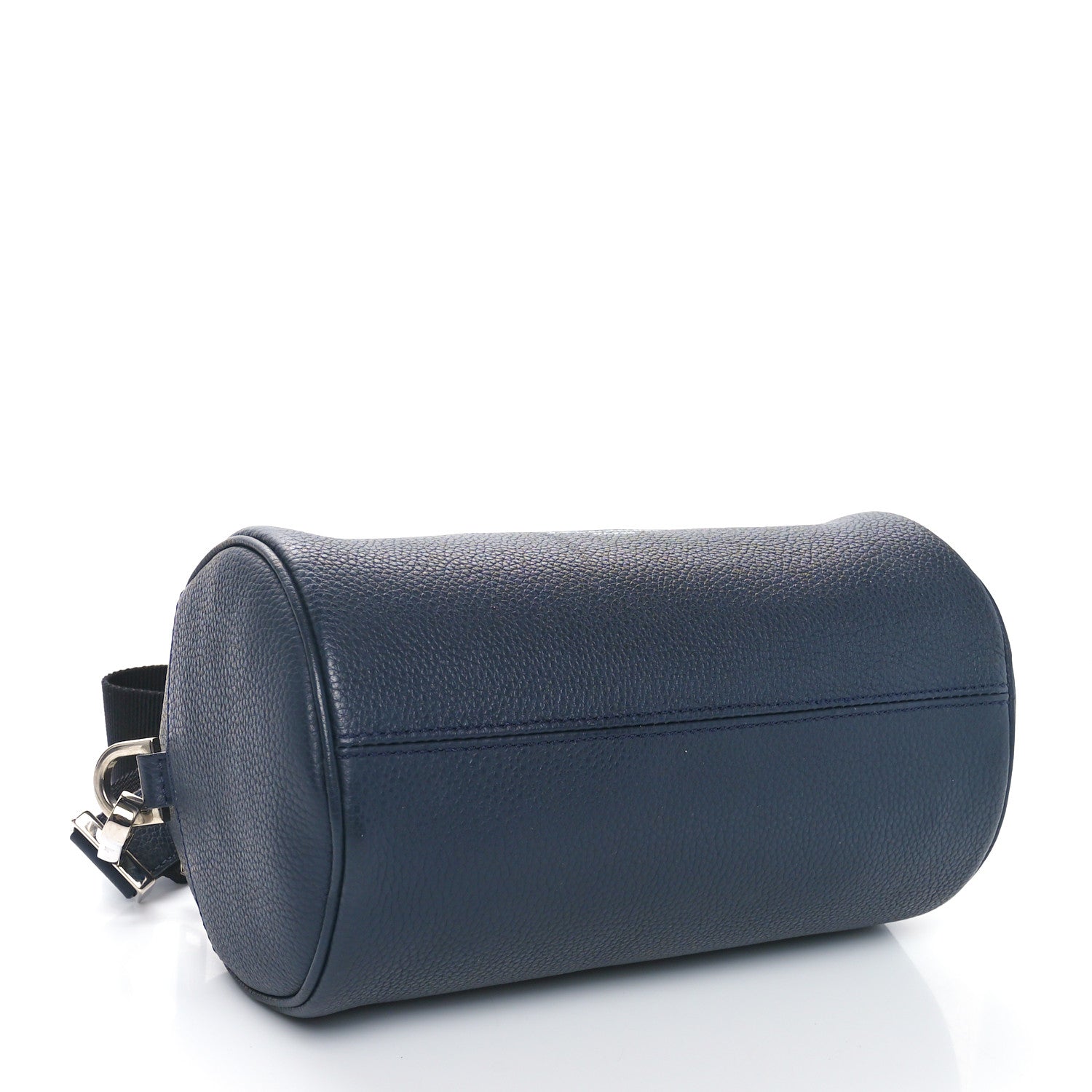 Christian Dior HOMME Grained Calfskin Mens Roller Pouch Blue 4 of 9