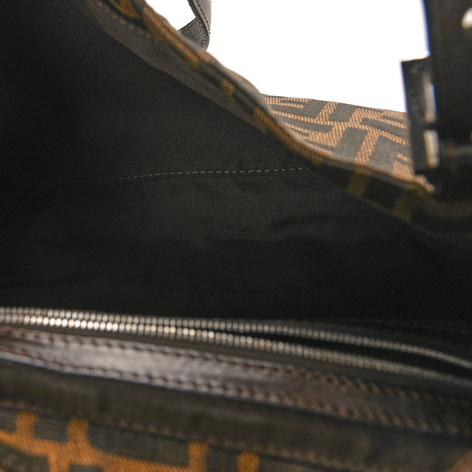 Fendi Zucca Shoulder Bag Tobacco 6 of 11