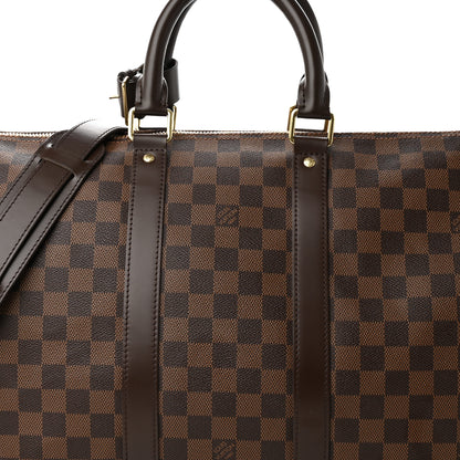 Louis Vuitton Damier Ebene Keepall Bandouliere 45 8 of 10