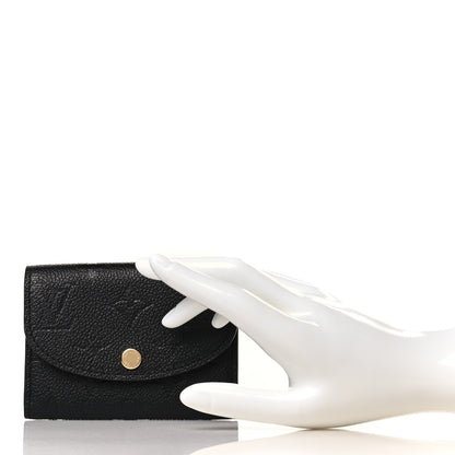 Louis Vuitton Empreinte Rosalie Coin Purse Black 2 of 6
