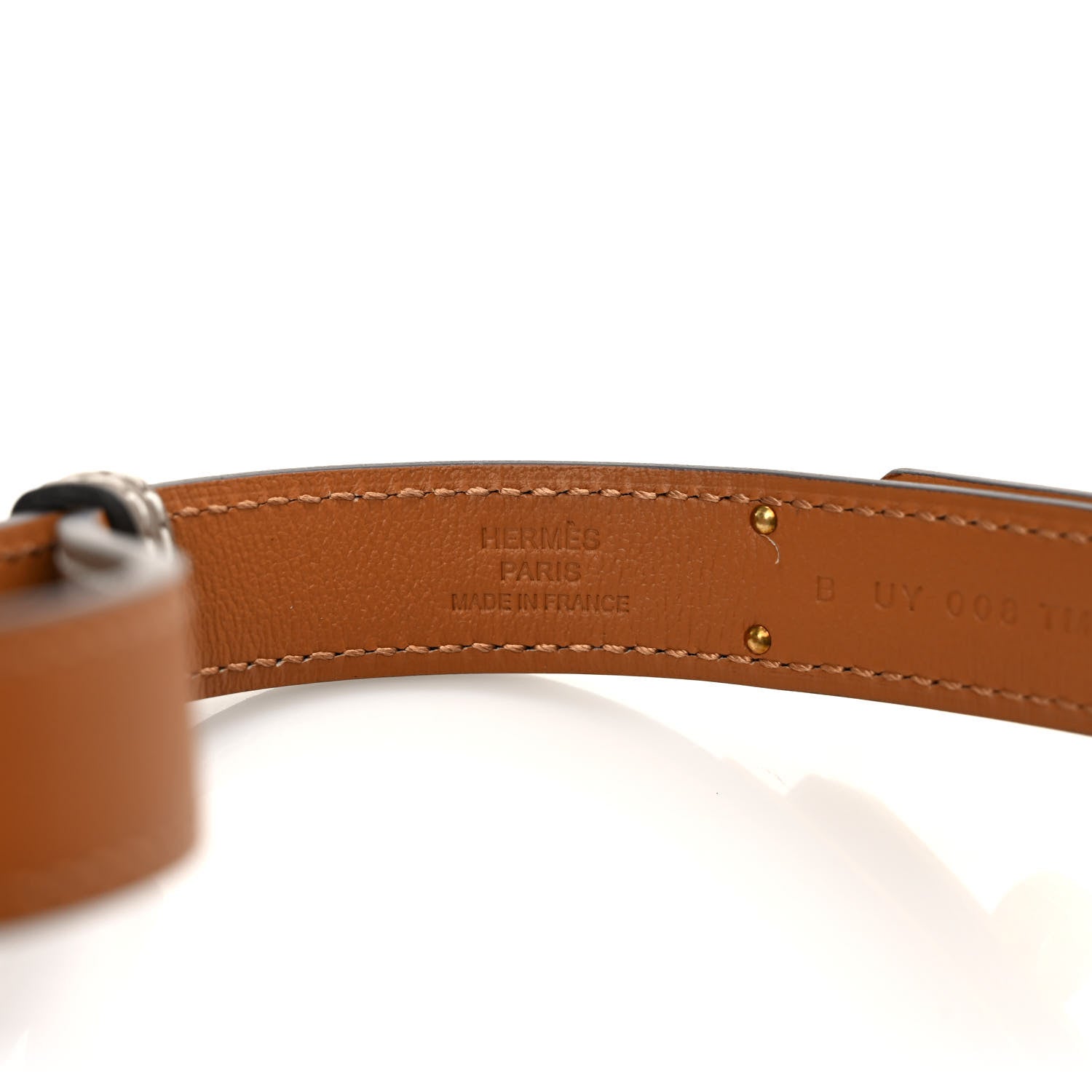 Hermes Epsom Kelly Belt Etoupe 4 of 5