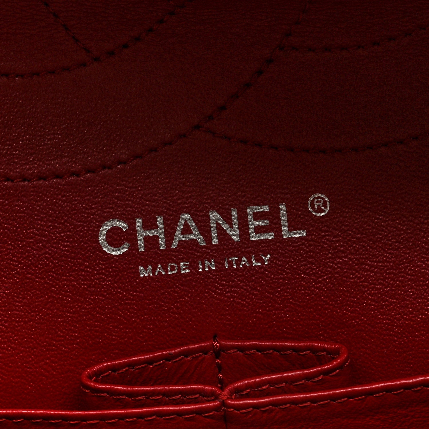 Chanel Aged Calfskin Quilted 2.55 Reissue 227 Flap Red 6 of 10