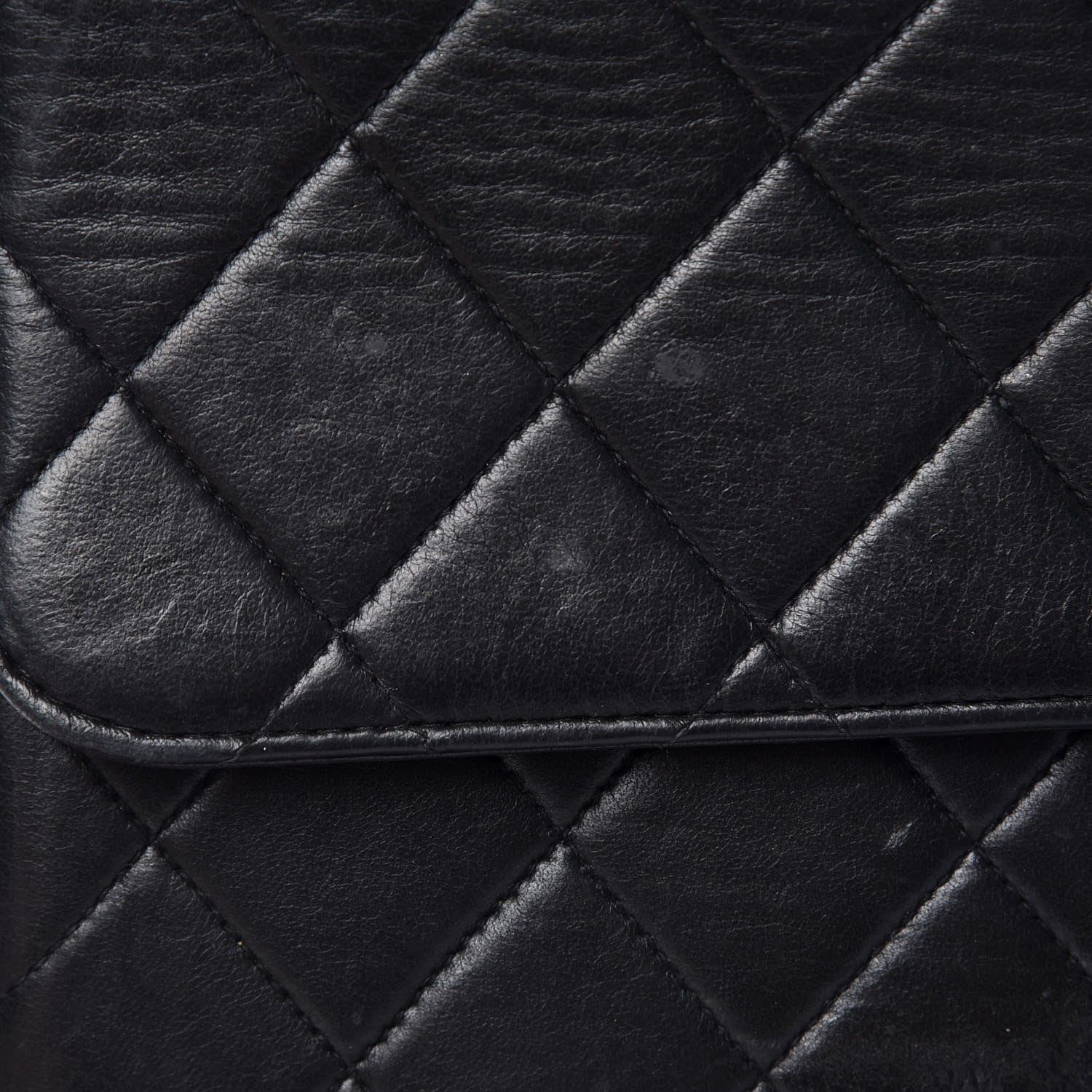 Chanel Lambskin Quilted Jumbo Single Flap Black 8 of 18