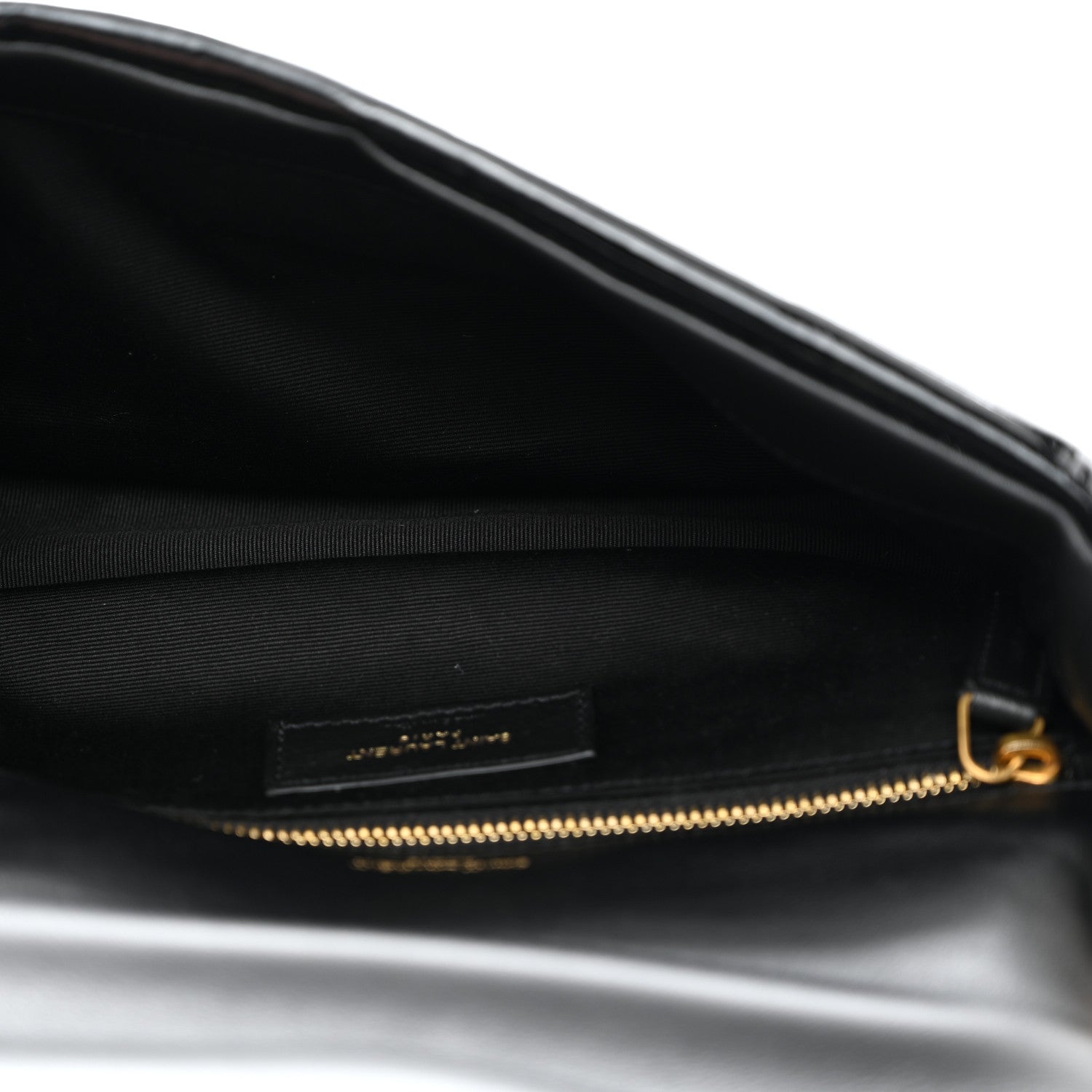 Saint Laurent Patent Calfskin Calypso Black 5 of 10