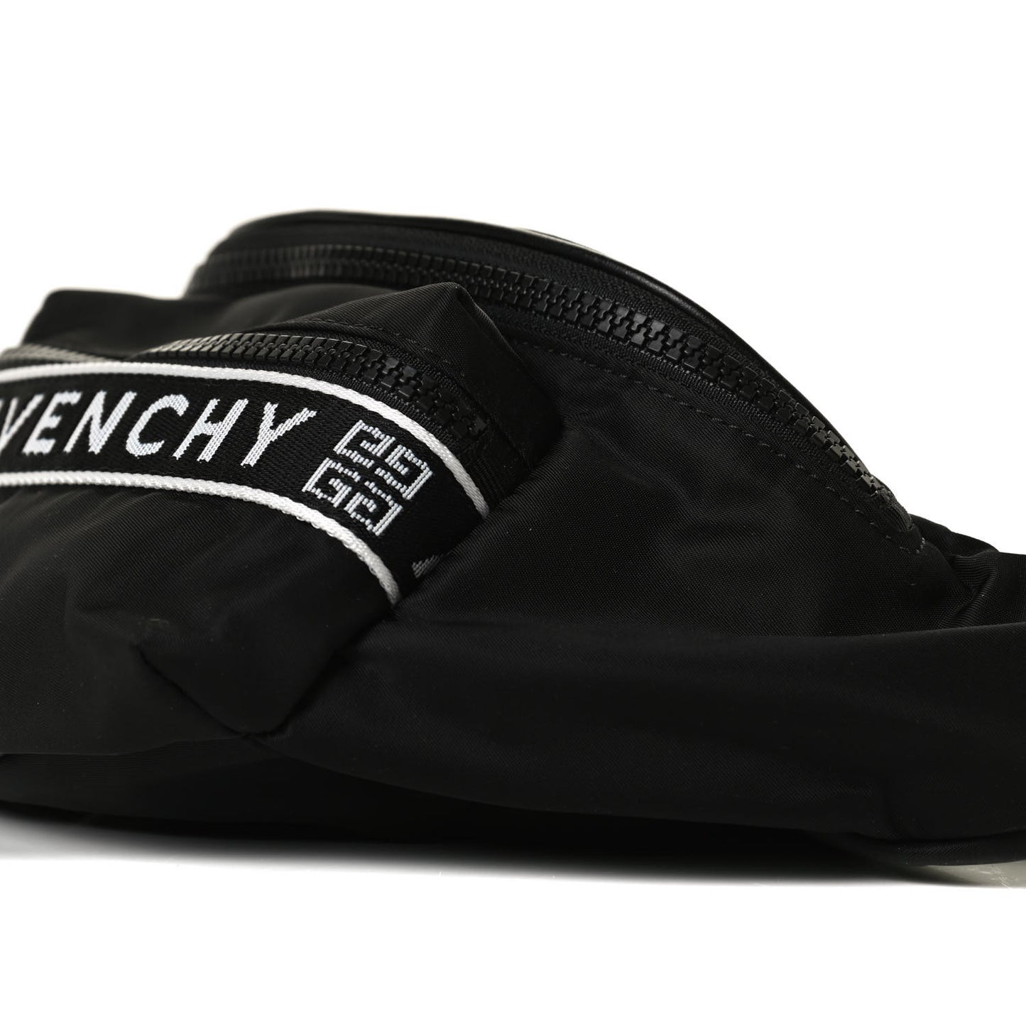 Nylon Light 3 Bum Bag Black White