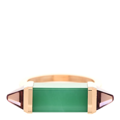 Cartier 18K Pink Gold Chrysoprase Amethyst Les Berlingots de Cartier Ring 52 6 1 of 6