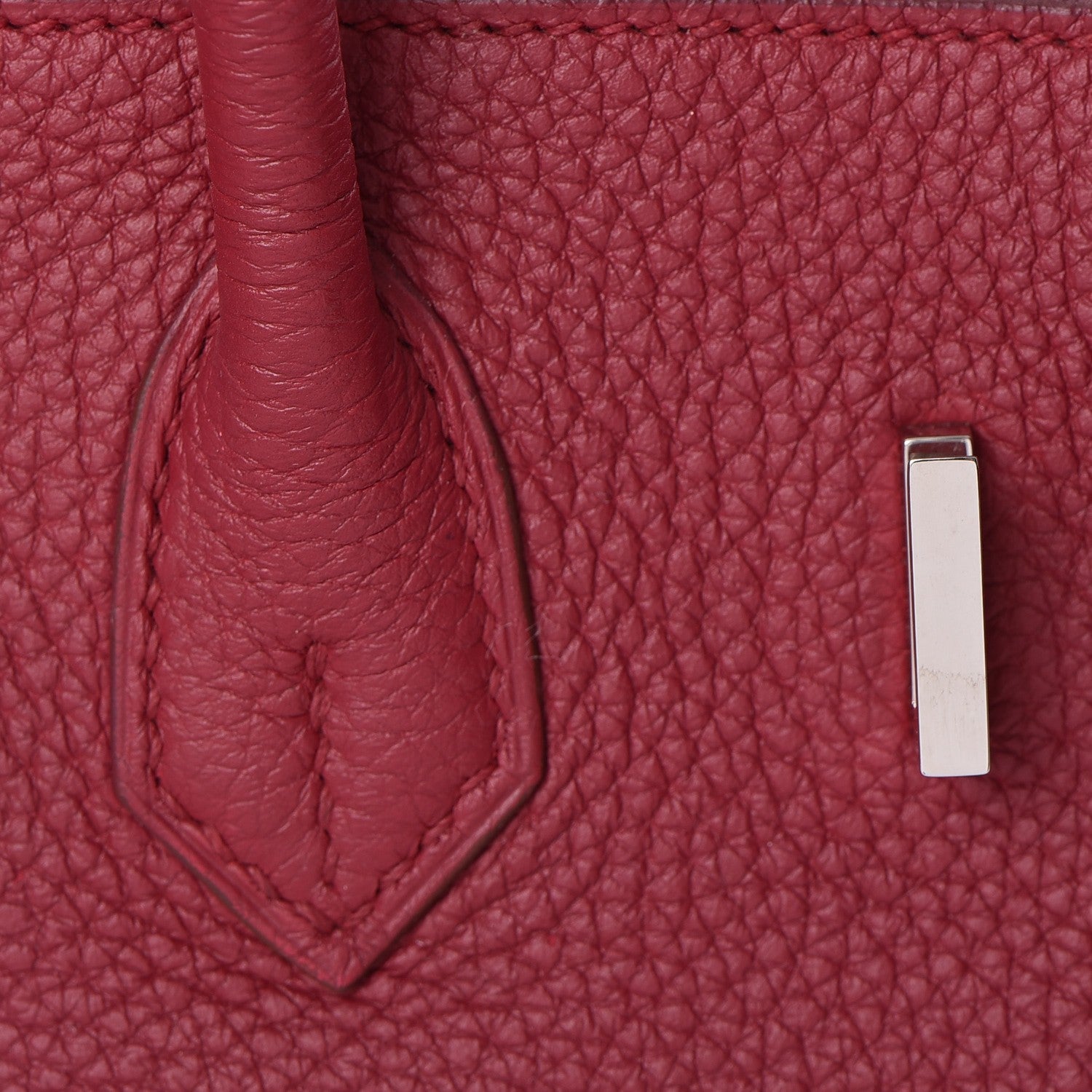 Hermes Togo Birkin 25 Rubis 28 of 38