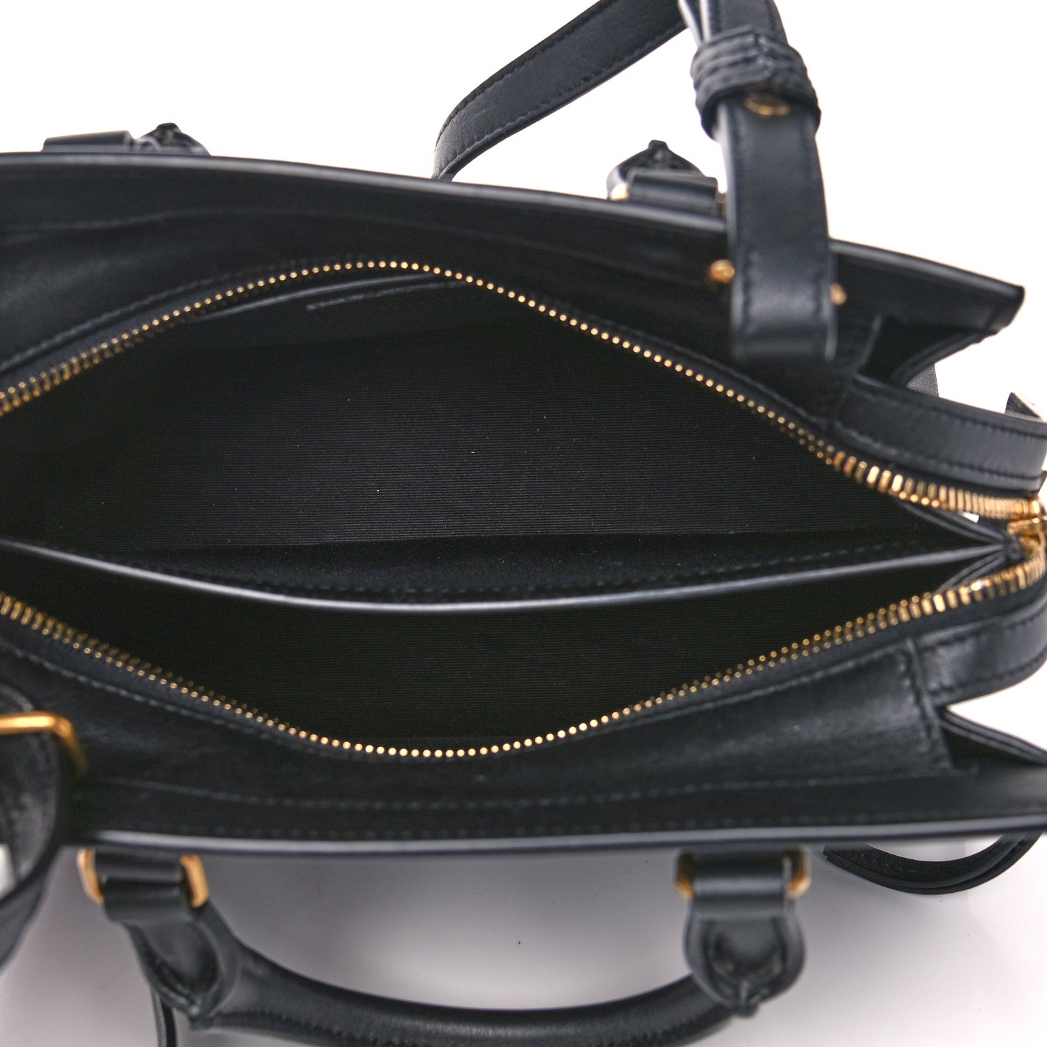 Saint Laurent Smooth Calfskin Small East Side Tote Black 7 of 13
