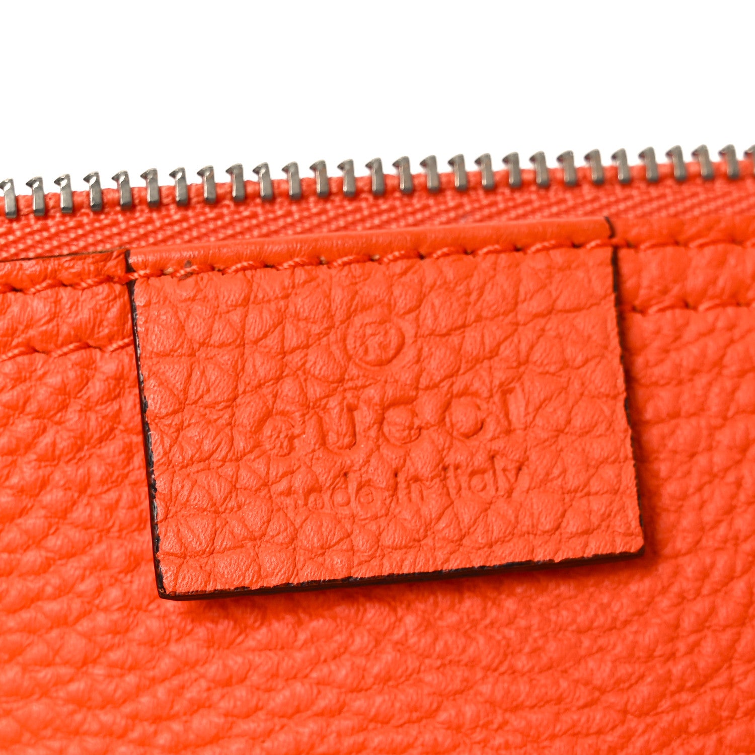 Gucci Soft Grained Calfskin Large Jackie Hobo Orange 1886590