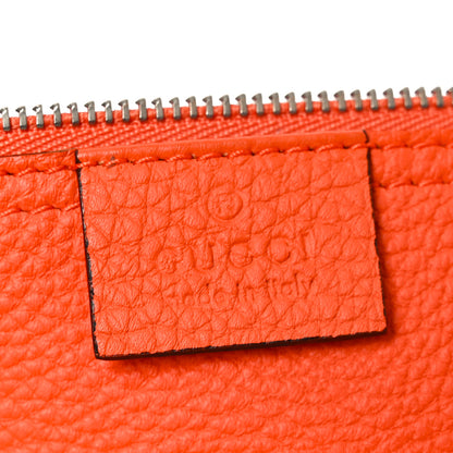 Gucci Soft Grained Calfskin Large Jackie Hobo Orange 6 of 9
