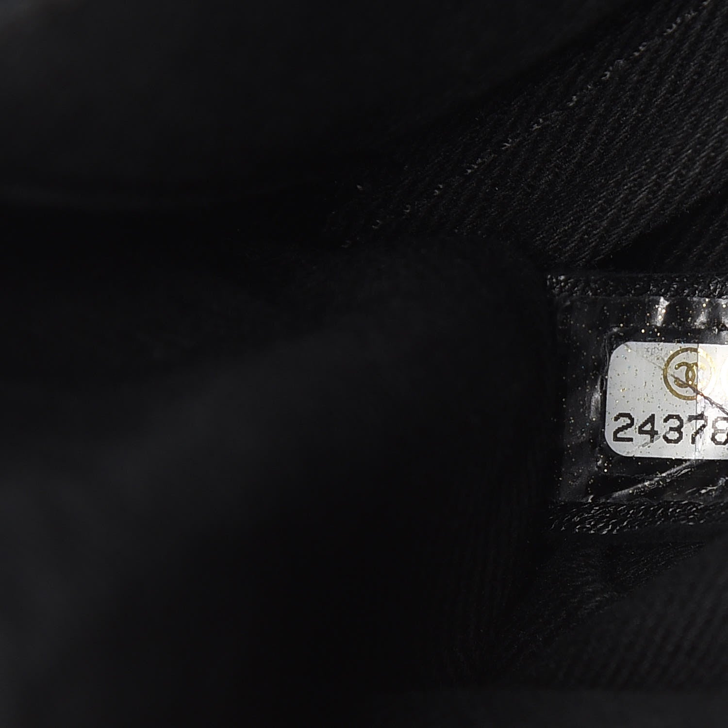 Chanel Grained Calfskin Quilted 2.55 Reissue Flap Belt Bag Clutch Black 7 of 17