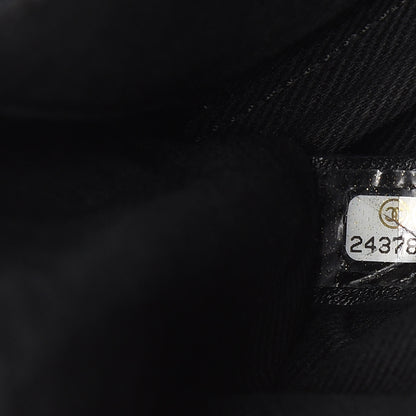 Chanel Grained Calfskin Quilted 2.55 Reissue Flap Belt Bag Clutch Black 7 of 17