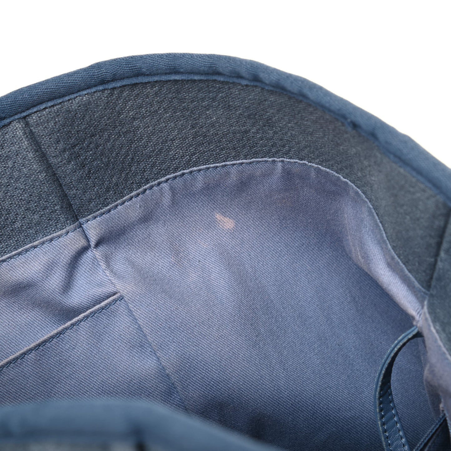 Canvas Medium Deauville Tote Dark Blue