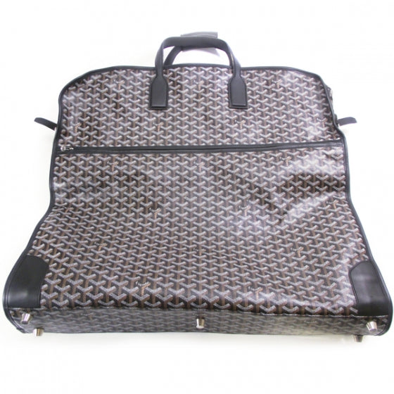 Goyardine Wellington Garment Bag Black
