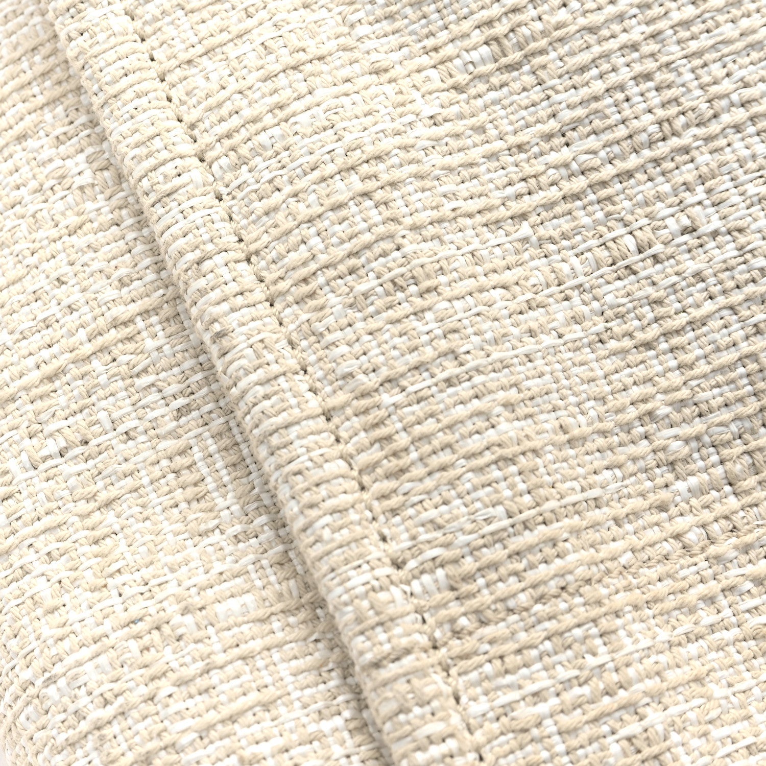 Chanel Lurex Boucle Small Deauville Tote Ivory 13 of 13