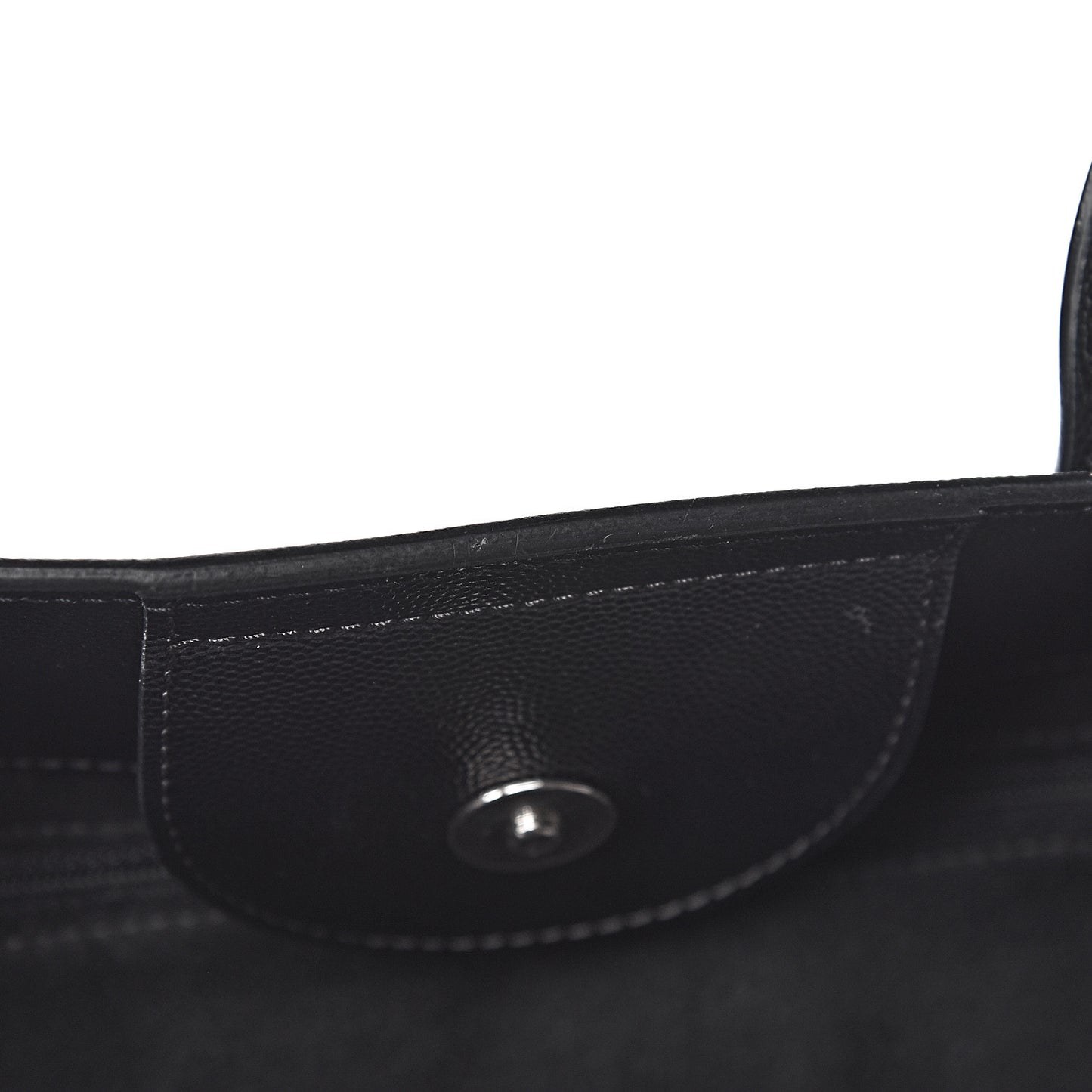 Caviar Small Studded Deauville Tote Black