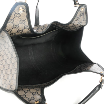 Gucci Crystal Monogram Medium Joy Shoulder Bag Black 5 of 8