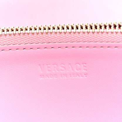Versace Vitello Palazzo Medusa Zip Around Wallet Pink 6 of 8
